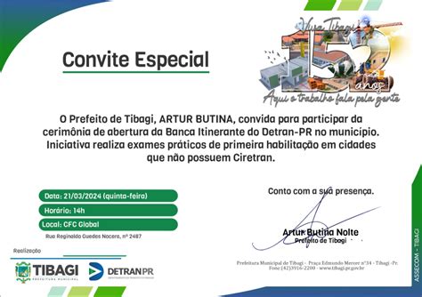 Amanh Tibagi Recebe Banca Itinerante Do Detran Pr Prefeitura De Tibagi