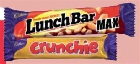 Lunch Bar Max Any Other Cadbury S Chocolate Bar 62g 40g 48g Offer At PEP