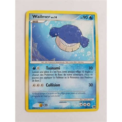 Wailmer 58 106 Diamant Et Perle Duels Au Sommet Carte Pokemon