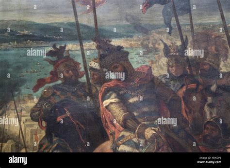 Painting Conquest Constantinople Hi Res Stock Photography And Images