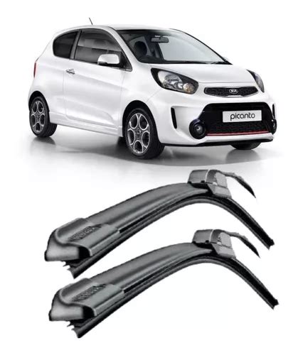 Par Palheta Limpador Parabrisa Kia Picanto 2011 A 2017 2018