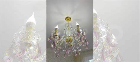 Изящная хрустальная люстра (Богемия, Wranovsky) купить в Москве ...