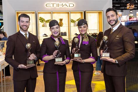 Double Award Win For Etihad Airways Cabin Crew In Multi Award Win