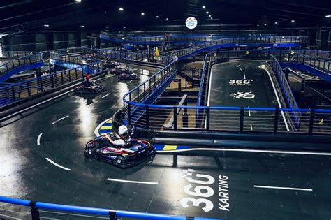 Supercharged Worlds Largest Indoor Go Karts