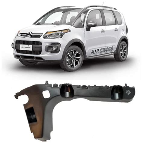 Suporte Guia Parachoque Traseiro Esquerdo Citroen Aircross Autorizada Pecas