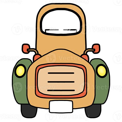 Old Car Cartoon 30728004 Png