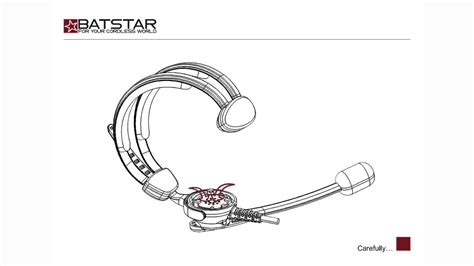 Batstar Easy Repair Instruction For Pick By Voice Headset Youtube