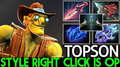 TOPSON Batrider Style Right Click Is OP Epic Cancer Build Dota 2