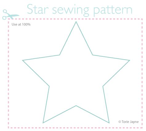 star sewing pattern