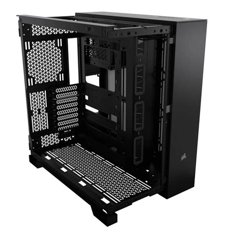 Vỏ Máy Tính Corsair 6500x Tg Mid Tower Black Cc 9011257 Ww Gearvn