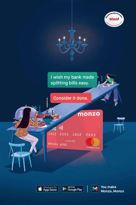 Monzo Print Campaign The Dots In Ads Creative Advertising