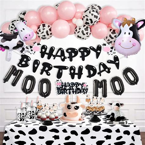 Moo Ve Over Cow Themed Parties Are Trending In