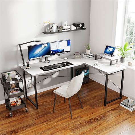 Buy ODK L Shaped Desk 59 Computer Corner Desk Gaming Desk Home