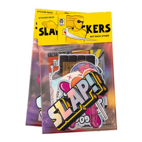 Get Noticed with Slap Pack Sticker Packs - StickerApp