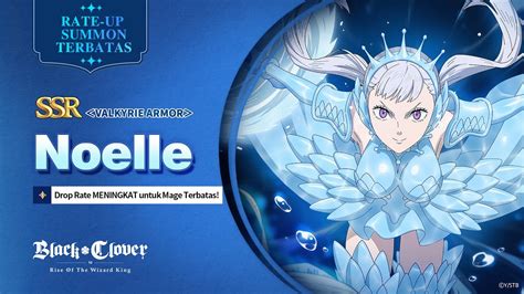 Skuy Gacha Noelle Valkyrie ArmorBlack Clover M YouTube