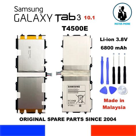 Batterie Originale Samsung T4500e Tablet Galaxy Tab 3 100 Original 6800mah New Ebay