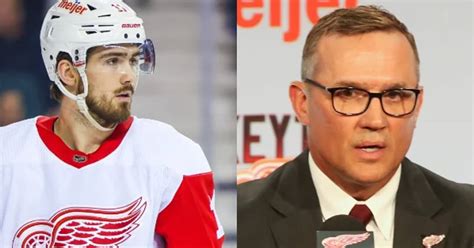 Steve Yzerman Delivers Parting Message To Filip Zadina Hockeyfeed