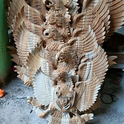 Jual Lambang Patung Garuda Pancasila Kayu Jati Patung Garuda Kayu Jati