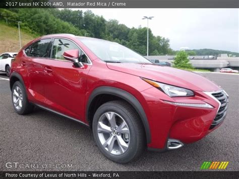 Matador Red Mica 2017 Lexus NX 200t AWD Creme Interior GTCarLot