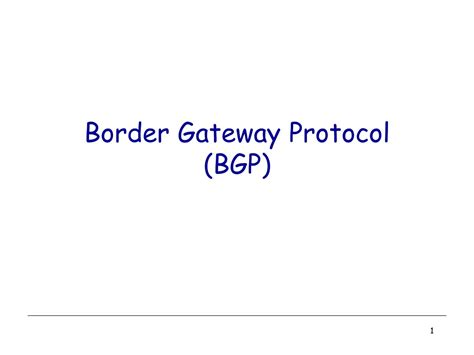 Ppt Border Gateway Protocol Bgp Powerpoint Presentation Free