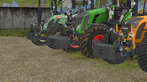 Ls Fendt Weights Pack V Gewichte Mod F R Landwirtschafts