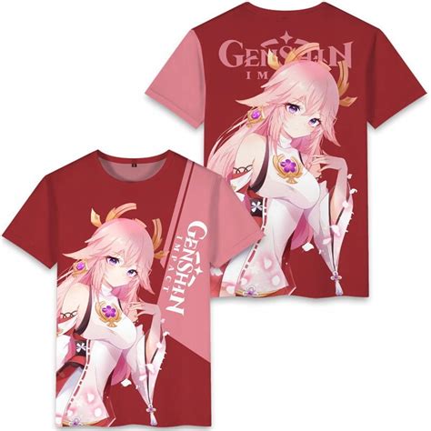 T Shirt Koszulki Genshin Impact Anime Gra Seksowna Allegro Pl