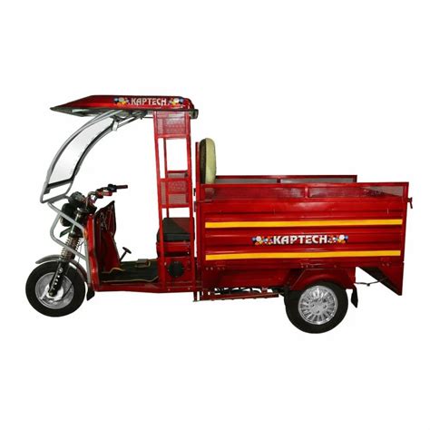 Kaptech Red E Rickshaw Loader At Rs 145000 Electric Rickshaw Loader