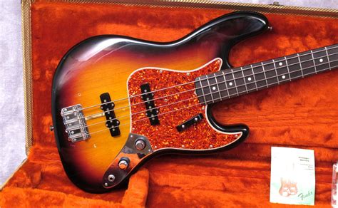 Fender Fullerton 62 Reissue Jazz 1982 Sunburst Bass For Sale Andy