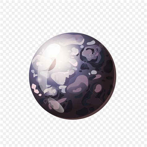 Pluto Planet Vector Design Images Planet Pluto Isolated Cartoon