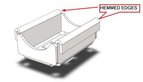 What Sheet Metal Shops Wish You Knew Hems Jogs And Forming Tools