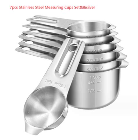 Stainless Steel Measuring Cups Set - Kitchenware Crew