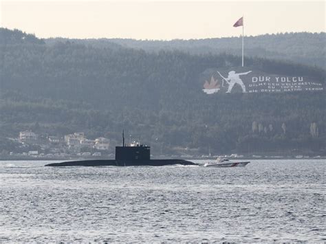 Russia S Improved Kilo Class Submarine Entering Black Sea Naval News