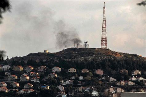 Guerre Isra L Hamas Le Hezbollah Tire Des Roquettes Sur Isra L En