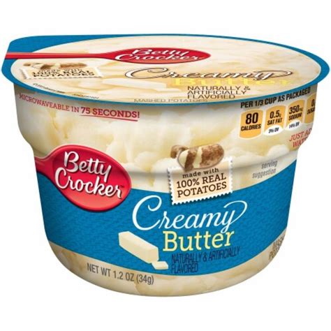 Betty Crocker Creamy Butter Mashed Potatoes 12 Oz Kroger