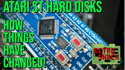 Atari ST Hard Drives SCSI ACSI SD Cards Is It Worth It YouTube