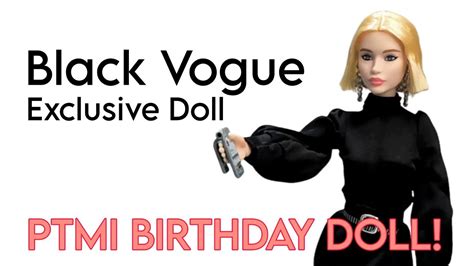 UNBOXING Barbie PTMI 2023 Vogue Black Birthday Barbie Doll From