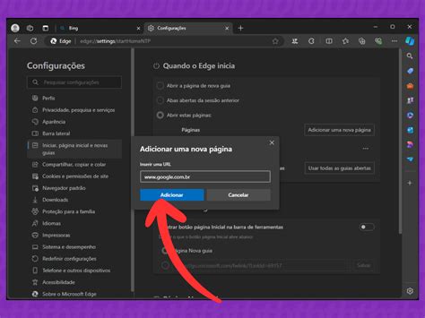 Como Personalizar Sua P Gina Inicial Dos Navegadores Chrome E Edge