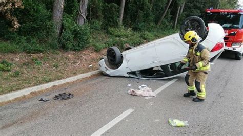 Un Conductor Ferit Despr S De Bolcar Amb El Cotxe A Fontcoberta Diari