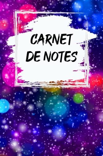 CARNET DE NOTES Carnet De Prise De Notes Original Fantaisie