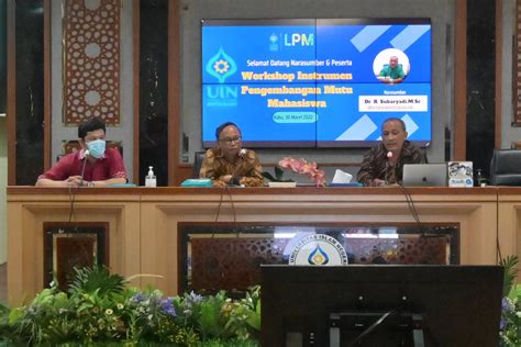 Lpm Gelar Workshop Instrumen Pengembangan Mutu Mahasiswa Situs Resmi