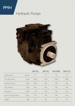 Pmh Axial Piston Pumps And Motors Pmp Industries S P A Pdf