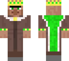 villager king | Minecraft Skin