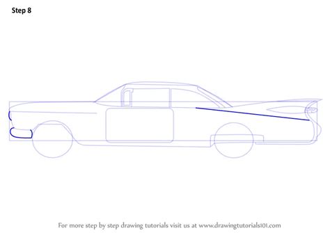 Learn How To Draw A Vintage Cadillac Vintage Step By Step Drawing