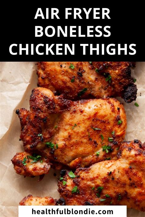 Air Fryer Chicken Thighs Crispy And Juicy Artofit