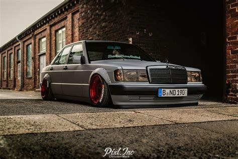 Mercedes Benz E W Slammed Modified Bagged Stance Mercedes