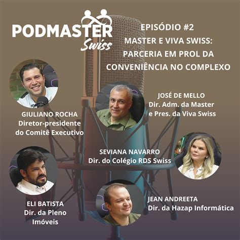 Podmaster Swiss Parceria Master E Viva Swiss A Associa O