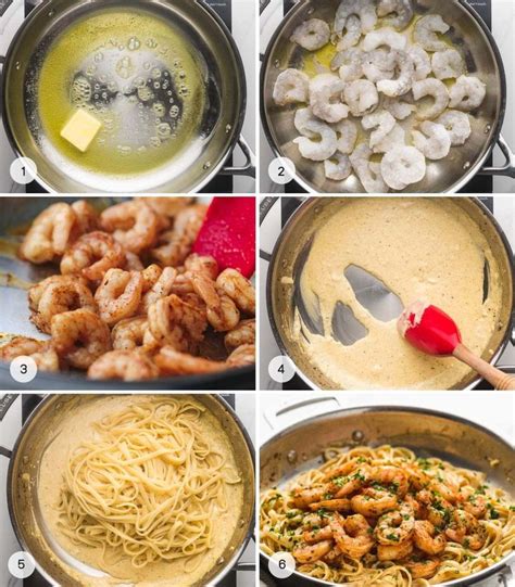 Creamy Garlic Butter Shrimp Pasta Is An Elegant Pasta Dish With Big