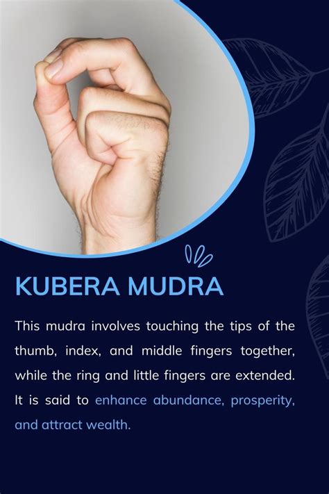 Kubera Mudra: Yoga Hand Mudra for Abundance and Wealth