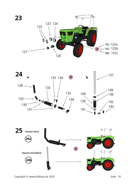 Deutz D 6806 Tractor Inst 13