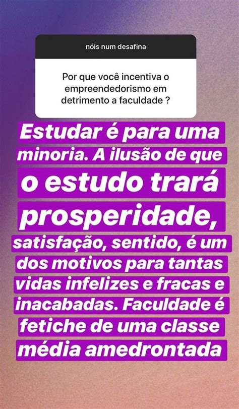 Pin de Thania em Stories e afins Citações interessantes Texto de